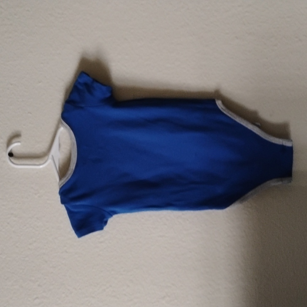 Blue Baby Onesie with 'Free Hugs' Print - Picture 2 of 4